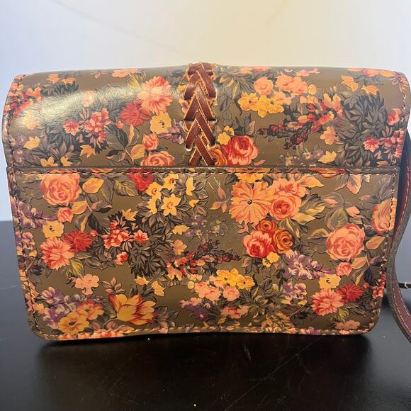 Patricia Nash, Bellizzi, English Country Floral Crossbody/Shoulder Bag - Picture 4 of 13